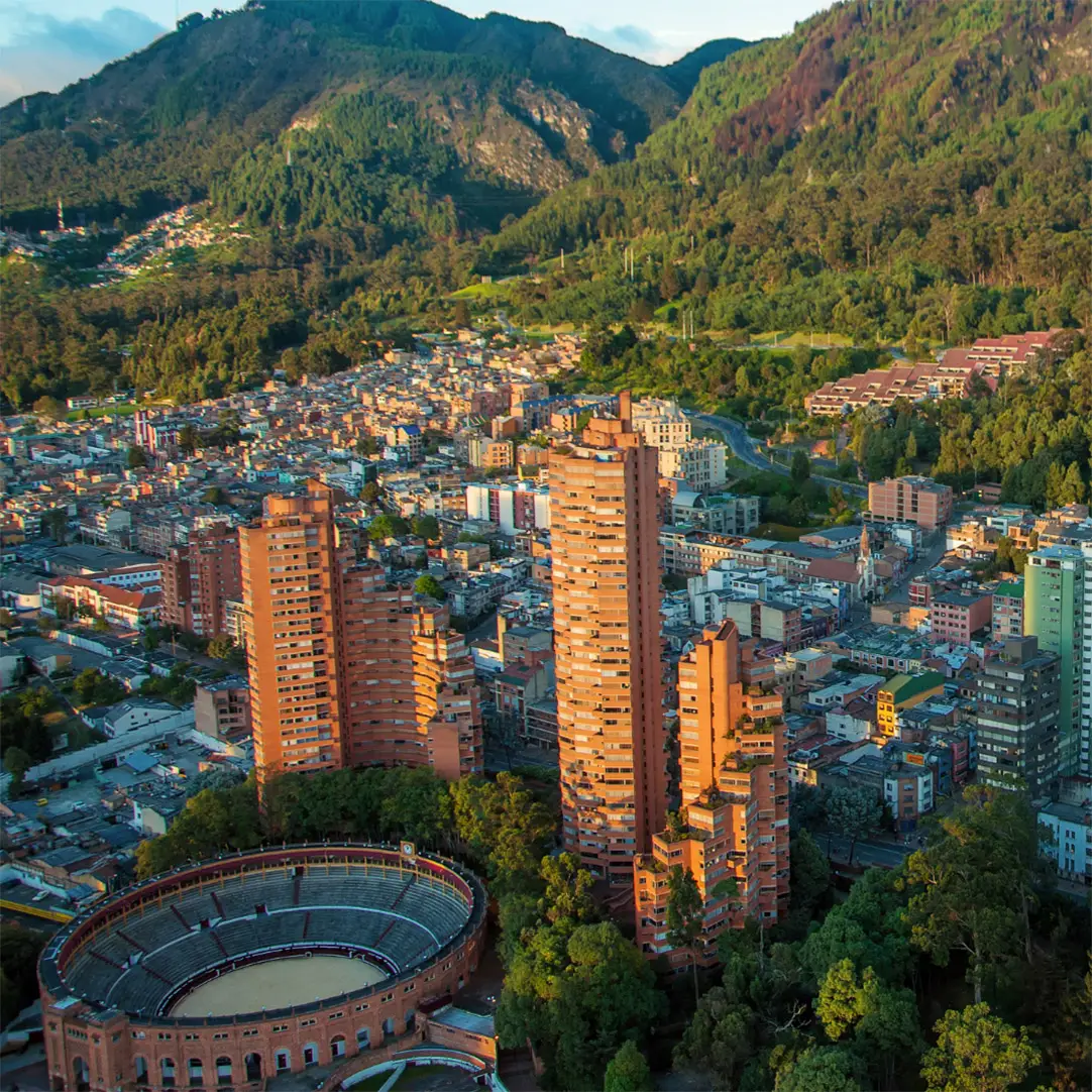 Tracel packages in Colombia with Bogotá